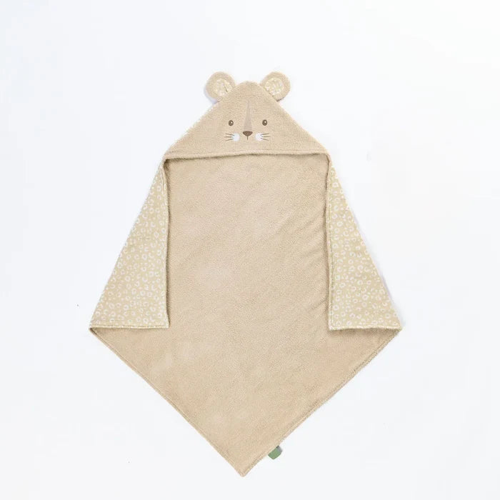 Tutti Bambini Tutti Bambini Hooded Towel - Larry Leopard