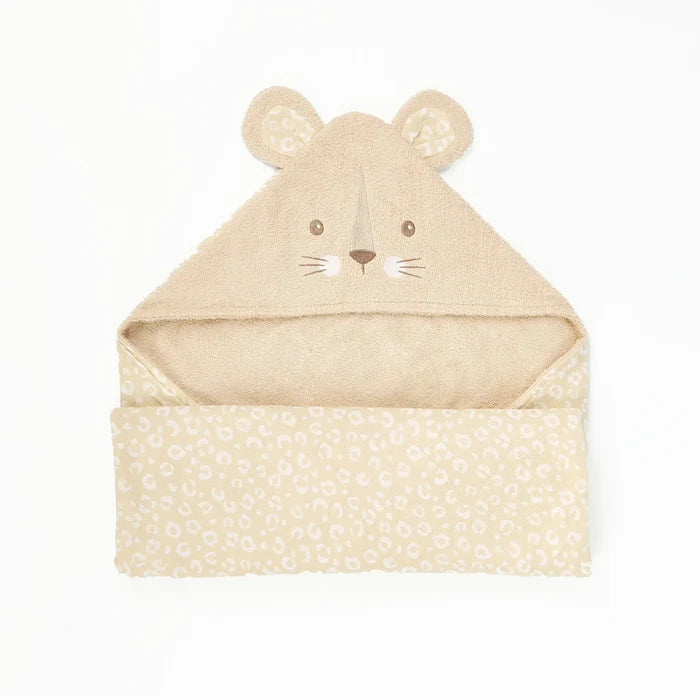 Tutti Bambini Tutti Bambini Hooded Towel - Larry Leopard