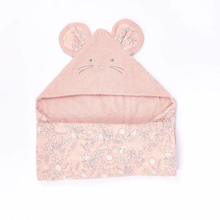 Tutti Bambini Tutti Bambini Hooded Towel - Margot Mouse
