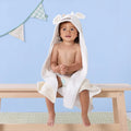 UK Baby Centre Tutti Bambini Hooded Towel & Wash Mitt Set - Clemi Cow