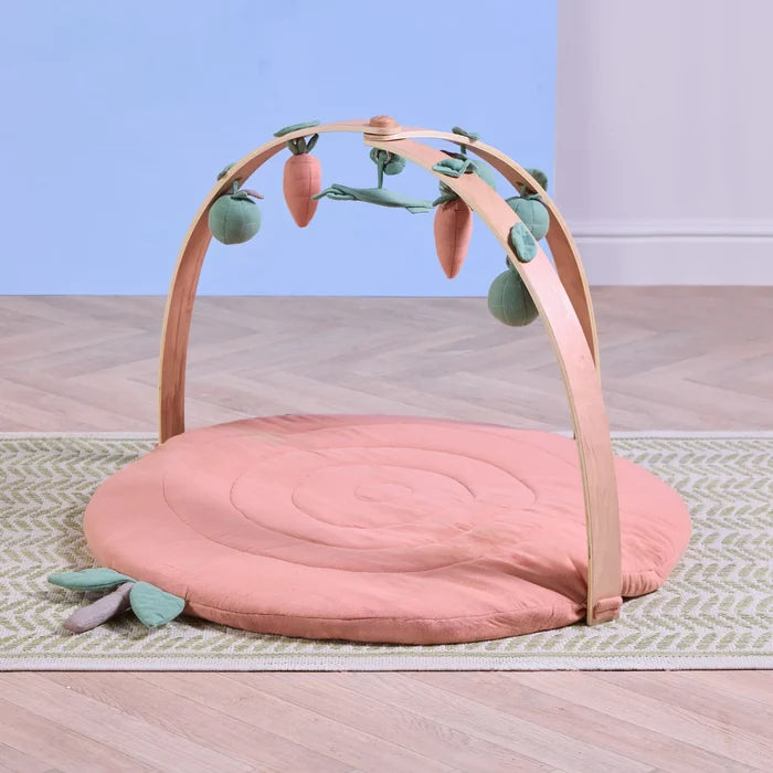 Tutti Bambini Playmats Tutti Bambini Luxury Wood & Muslin Playgym - Good Life