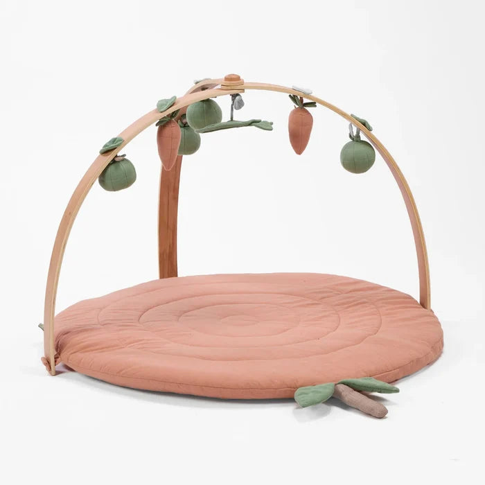 Tutti Bambini Playmats Tutti Bambini Luxury Wood & Muslin Playgym - Good Life