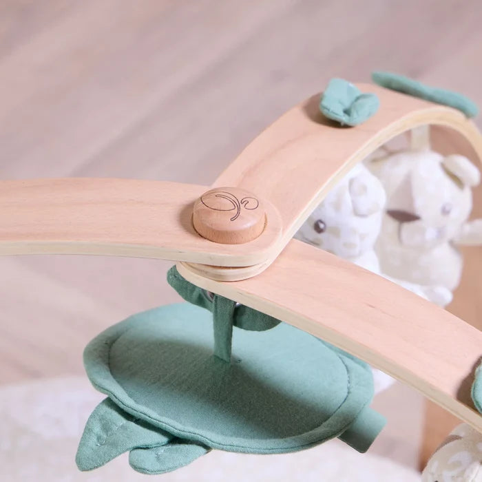 Tutti Bambini Playmats Tutti Bambini Luxury Wood & Muslin Playgym - Love Cats