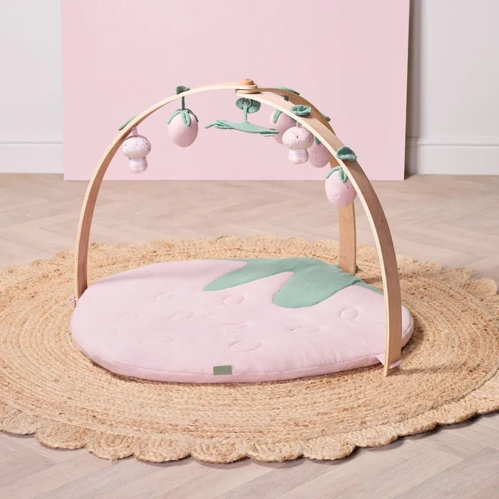 Tutti Bambini Playmats Tutti Bambini Luxury Wood & Muslin Playgym - Tiny Tails