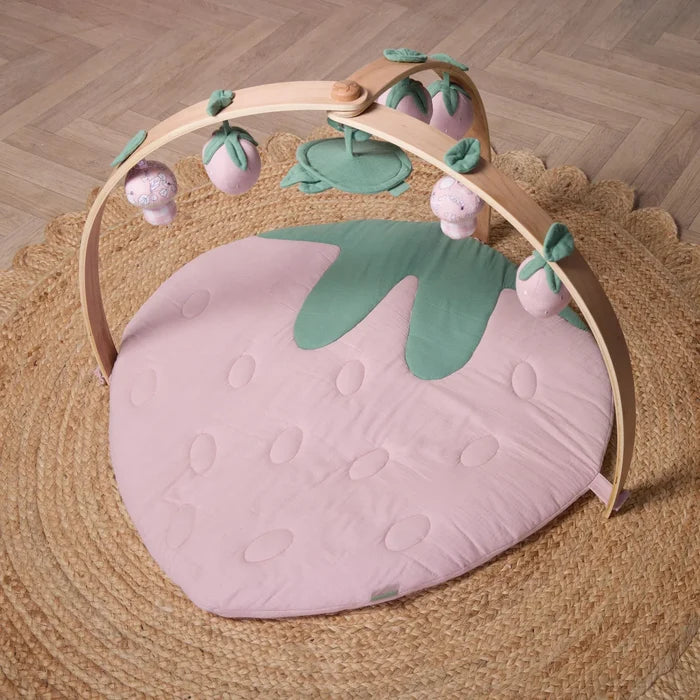 Tutti Bambini Playmats Tutti Bambini Luxury Wood & Muslin Playgym - Tiny Tails