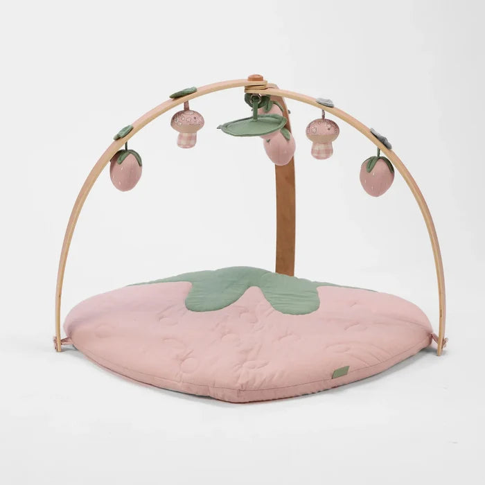 Tutti Bambini Playmats Tutti Bambini Luxury Wood & Muslin Playgym - Tiny Tails