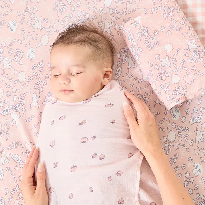 Tutti Bambini Blankets Tutti Bambini Muslin 3pk Swaddles Large - Tiny Tails