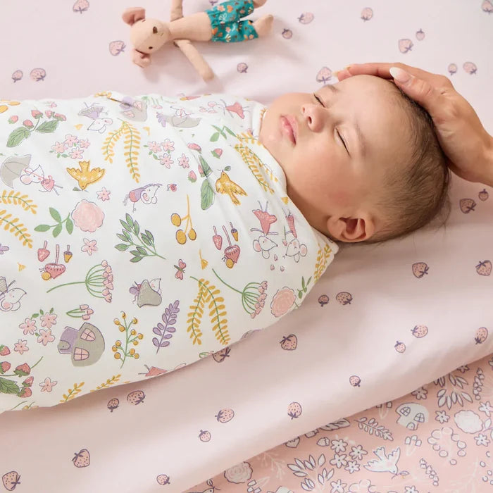 Tutti Bambini Blankets Tutti Bambini Muslin 3pk Swaddles Large - Tiny Tails