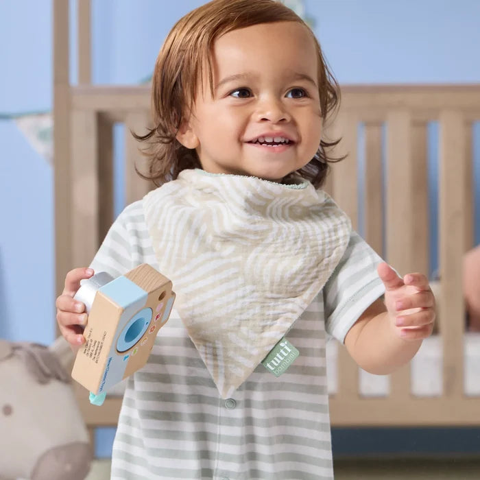 Tutti Bambini Nursing & Feeding Tutti Bambini Muslin Bandana Bibs 3 Pack - Good Life
