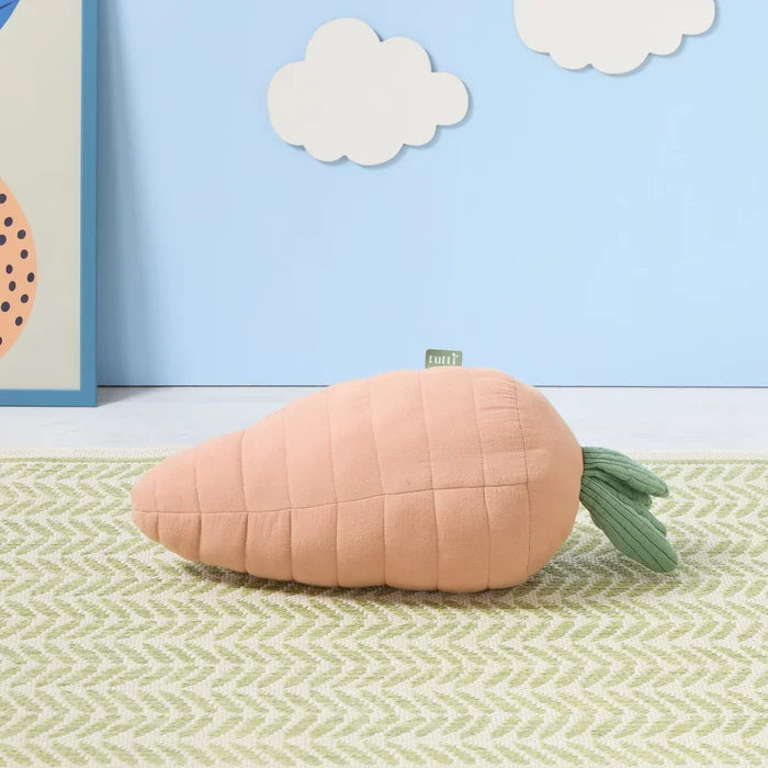 Tutti Bambini Nursery Interiors Tutti Bambini Soft Muslin Carrot Cushion - Good Life