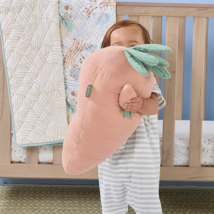 Tutti Bambini Nursery Interiors Tutti Bambini Soft Muslin Carrot Cushion - Good Life