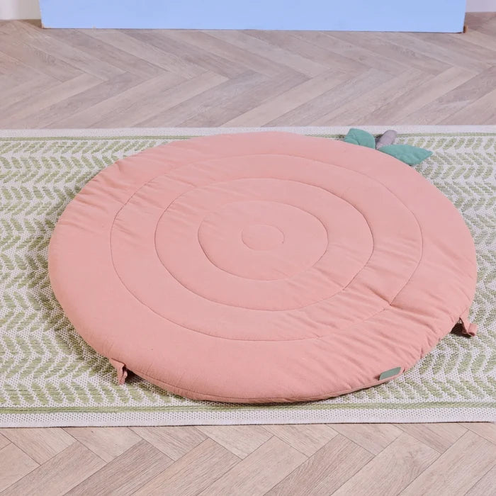 Tutti Bambini Playmats Tutti Bambini Soft Muslin Padded Playmat - Apple