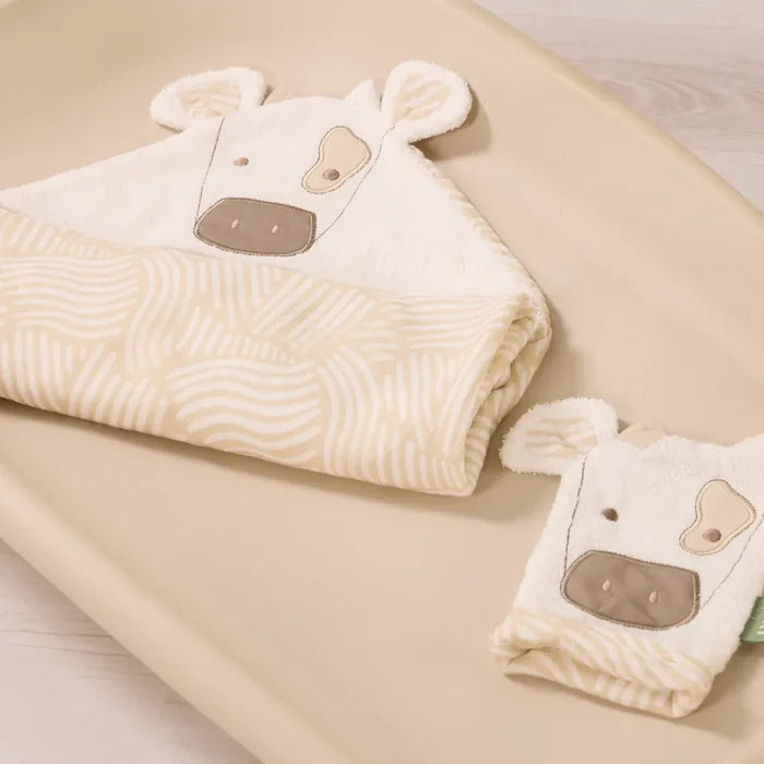 Tutti Bambini Nursing & Feeding Tutti Bambini Wash Mitt - Clemi Cow