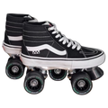 Vans - Black/White Custom Sk8 Hi Pro Roller Skates