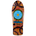 Vision - autographed Joe Johnson Hieroglyphics Reissue Skateboard Deck -Red Stain - Signed by request.