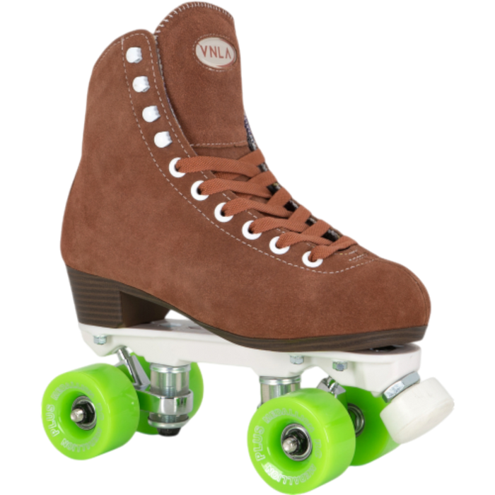 VNLA - Mocha Brown A La Mode Medallion - Indoor Roller Skates