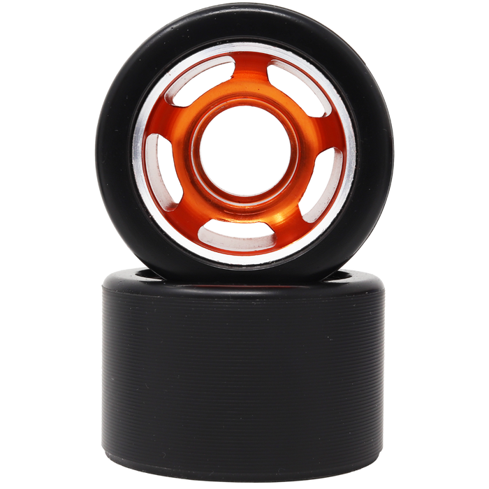 VNLA - Orange Backspin Eclipse 97A Wheels (4 Pack)