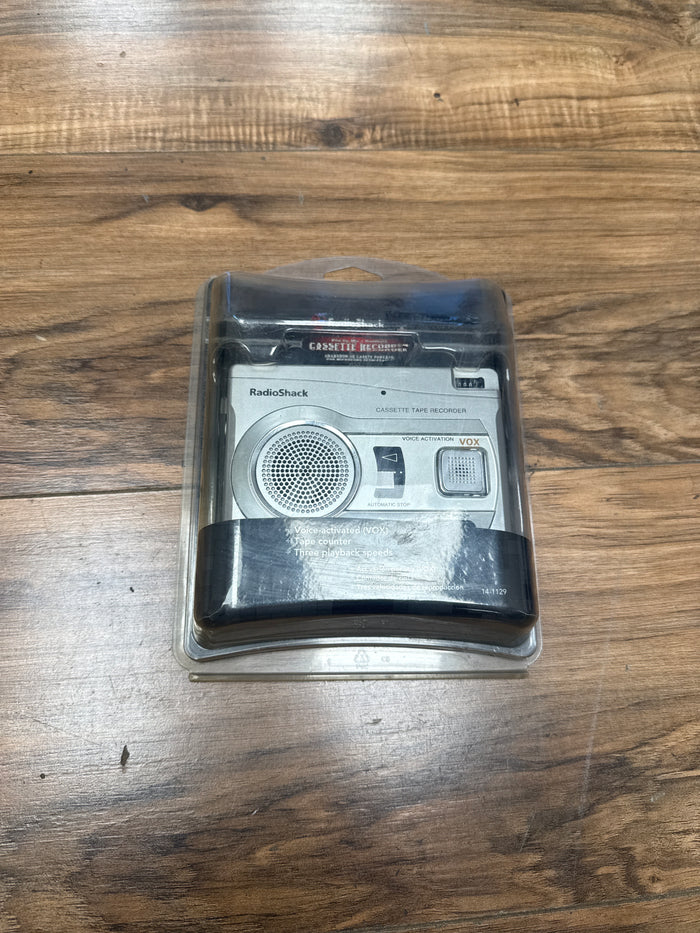 Walkman RadioShack Cassette Tape Recorder (New Old Stock)