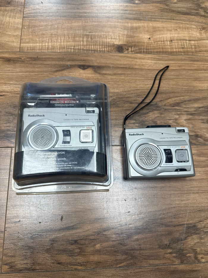 Walkman RadioShack Cassette Tape Recorder (New Old Stock)