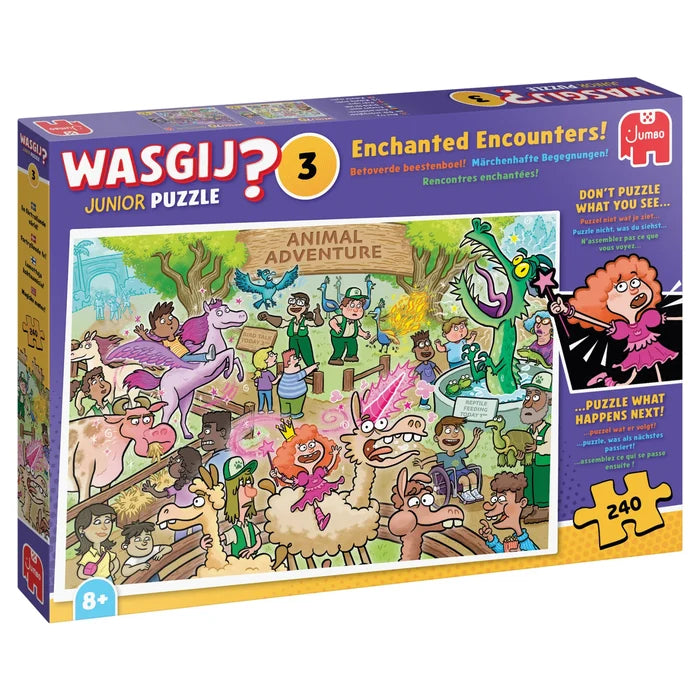 Wasgij Junior 3 Enchanted Encounters! med 240 brikker