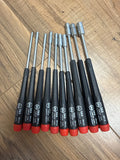 Wiha 26591 Precision Inch Nut Driver Set Metric, 10 Piece (used)