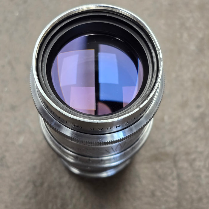 Wollensak Cine Raptar 75mm 3" f2.5 C-Mount Telephoto lens S# B12333