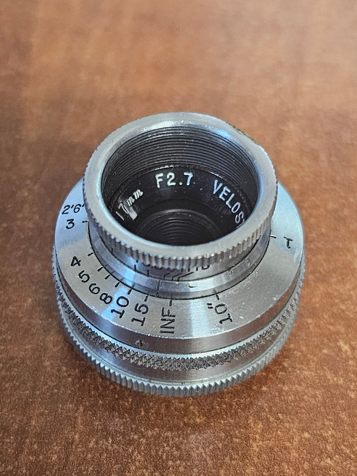 Wollensak Velostigmat 17mm f/2.7 C Mount lens S# 290804